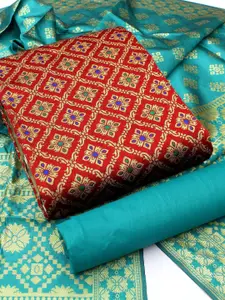 Maroosh Woven Design Unstitched Dress Material