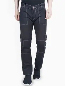 LINARIA Men Classic Relaxed Fit Low Distress Jeans