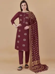 Maroosh Woven Design Unstitched Dress Material