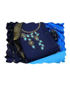 Maroosh Embellished Unstitched Dress Material