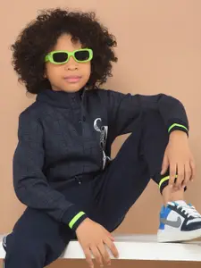 Crimsoune Club Boys Printed Sweatshirt