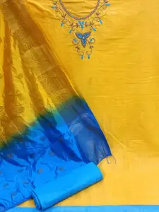 Maroosh Embellished Beads and Stones Unstitched Dress Material