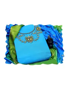 Maroosh Embellished Unstitched Dress Material