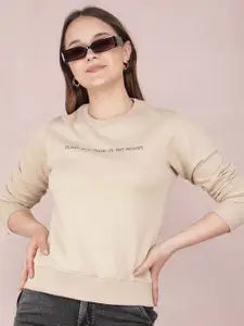 Crimsoune Club Women Printed Sweatshirt