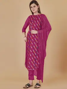 Maroosh Embellished Organza Unstitched Dress Material