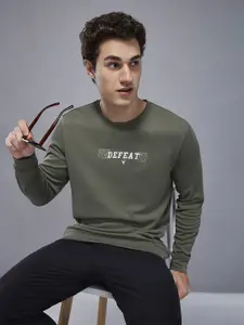 Technosport Men Printed Antimicrobial Sweatshirt