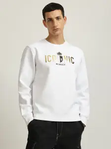 Iconic Men Printed Cotton Sweatshirt