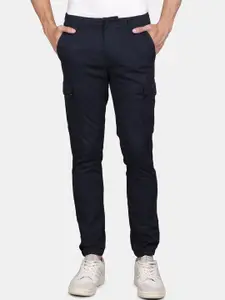 t-base Men Regular Fit Mid-Rise Joggers Trousers