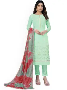 Maroosh Embroidered Unstitched Dress Material