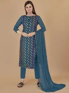 Maroosh Embellished Organza Unstitched Dress Material