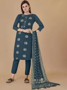 Maroosh Embellished Unstitched Dress Material