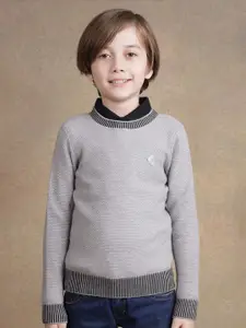 One Friday Boys Round Neck Pullover