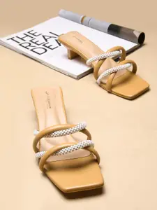 Try Me Ethnic Stiletto Sandals