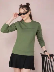 Crimsoune Club Women Printed Sweatshirt