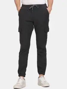 t-base Men Mid-Rise Regular Fit Joggers Trousers