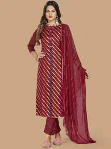 Maroosh Embellished Organza Unstitched Dress Material