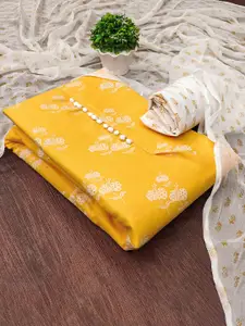 Maroosh Floral Printed Unstitched Dress Material