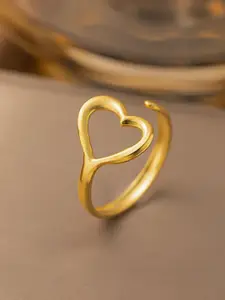 MYKI Gold-Plated Stainless Steel Great Finger Ring