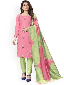 Maroosh Embroidered Sequinned Unstitched Dress Material