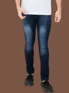 LINARIA Men Classic Low Distress Heavy Fade Jeans