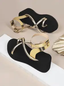 Try Me Women Open Toe Platform Heel Sandals