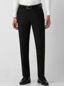 Van Heusen Men Pocket Detailing Mid-Rise Trousers