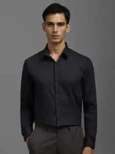 Louis Philippe Sport Men Super Slim Fit Opaque Checked Casual Shirt