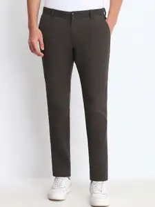 Allen Solly Men Mid-Rise Slim Fit Trousers