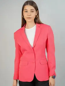 INDOPHILIA Notched lapel Collar Single Breasted Formal Blazer