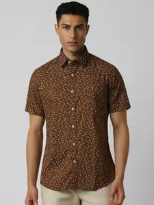 Van Heusen Sport Men Slim Fit Opaque Printed Casual Shirt