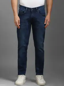 Louis Philippe Jeans Men Mid-Rise Slim Fit Light Fade Jeans