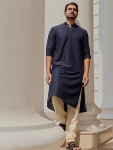 Andamen Mandarin Collar Straight Kurta