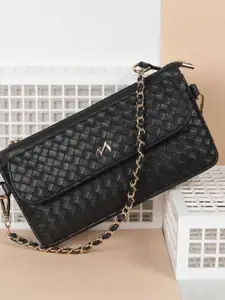 Metro Women Checked Two Fold Wallet