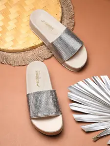 Try Me Women Open Toe Platform Heel Sandals