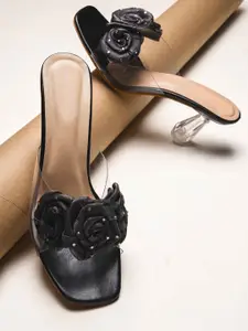 Try Me Women Open Toe Stiletto Heel Sandals