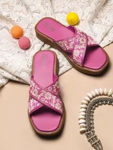 Try Me Women Open Toe Platform Heel Sandals