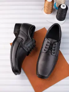 MENGLER Men Leather Formal Derbys