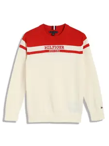Tommy Hilfiger Boys Printed Cotton Sweatshirt