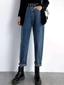 LULU & SKY Women Jean High-Rise Clean Look Jeans