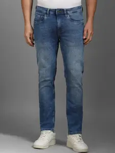 Louis Philippe Jeans Men Slim Fit Heavy Fade Cotton Jeans