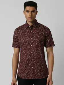 Van Heusen Sport Men Slim Fit Opaque Printed Casual Shirt