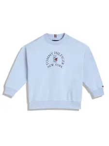 Tommy Hilfiger Boys Fleece Nautical Arch Print Sweatshirt