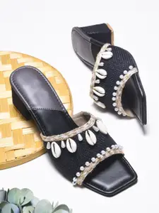 Try Me Women Open Toe Block Heel Sandals