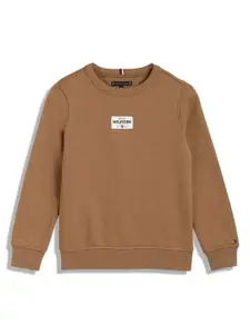 Tommy Hilfiger Boys Cotton Monotype Sweatshirt