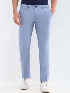 Allen Solly Men Mid-Rise Formal Trousers