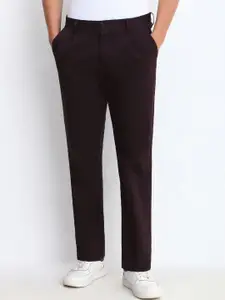Allen Solly Men Mid-Rise Regular Fit Trousers
