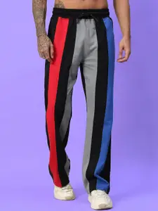 WEARDUDS Men Relaxed-Fit Mid-Rise Track Pants