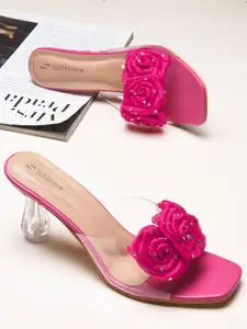 Try Me Women Open Toe Stiletto Heel Sandals