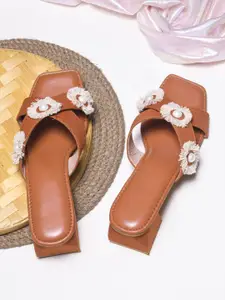 Try Me Women Open Toe Block Heel Sandals