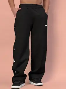 WEARDUDS Men Relaxed-Fit Mid-Rise Track Pants